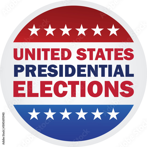 USA Elections 2024 Illustration file. United States of America Presidential Elections Illustrations. US Election November 2024