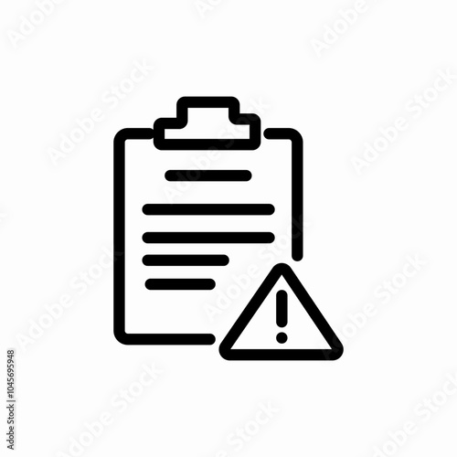 report clipboard icon sign vector