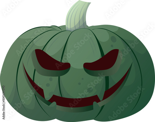 Halloween pumpkins with smiling faces and hearts, ready for festive fall decorations, party invitations and seasonal designs. illustration of cute