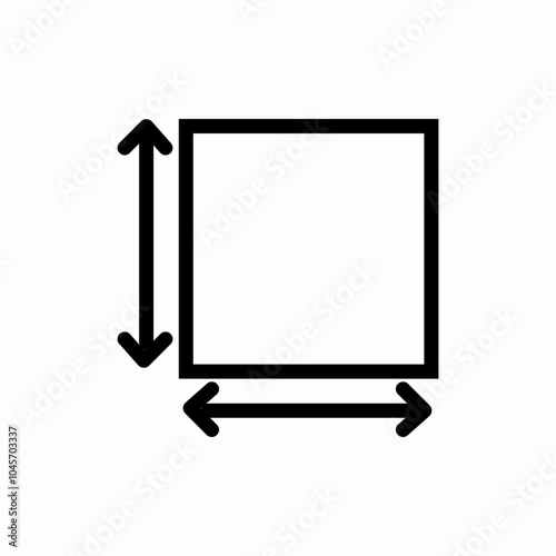 empty coordinate system icon sign vector