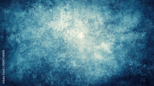 light blue gradient background with a grainy texture from the center. abstract swirl background . Blue banner