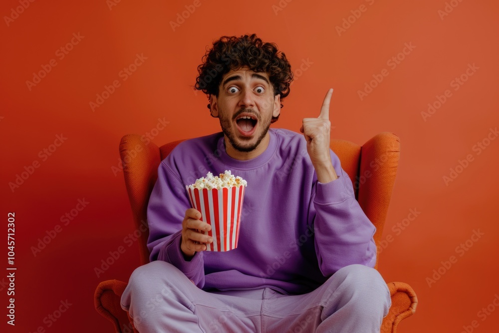 A person enjoying snacks while seated