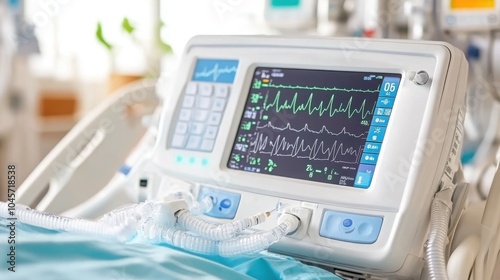 Wallpaper Mural Medical Monitoring Device in Hospital Environment Torontodigital.ca