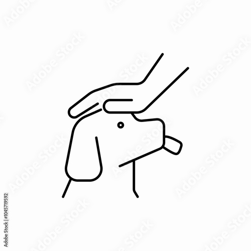 pet care icon sign vector