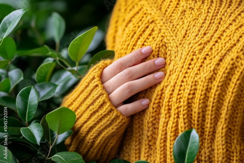 A person gently placing their hand on their heart, symbolizing self-compassion and the power of loving yourself enough to be kind to yourself