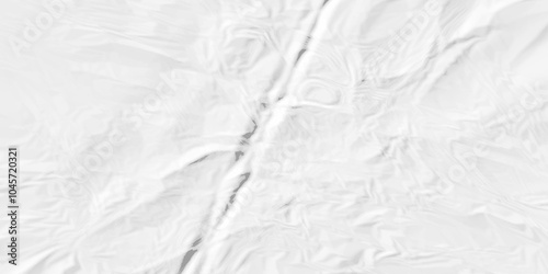 White crumpled paper texture . White wrinkled paper texture. White paper texture . White crumpled and top view textures can be used for background of text or any contents