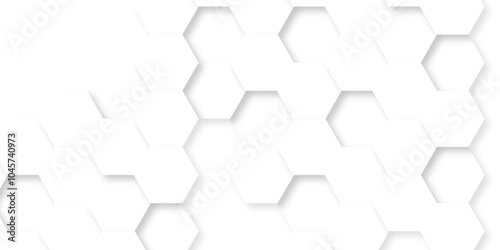 	
Background with hexagons . Abstract background with lines . white texture background . hexagon abstract background. Surface polygon pattern with glowing hexagon paper texture and futuristic business