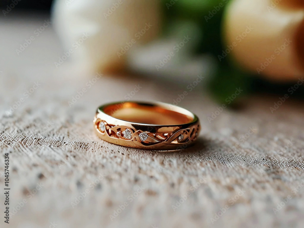 Gold and silver wedding and engagement rings placed in elegant boxes or against soft fabrics. Perfect for wedding-related content or jewelry presentations. Gold and silver wedding and engagement rings placed in elegant boxes or against soft fabrics. Perfect for wedding-related content or jewelry presentations.
