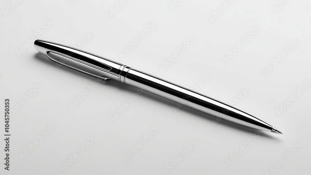 High-quality ballpoint pen mockup displaying sleek design and branding elements, perfect for promoting corporate identity or product branding in a professional setting. High-quality ballpoint pen mockup displaying sleek design and branding elements, perfect for promoting corporate identity or product branding in a professional setting.