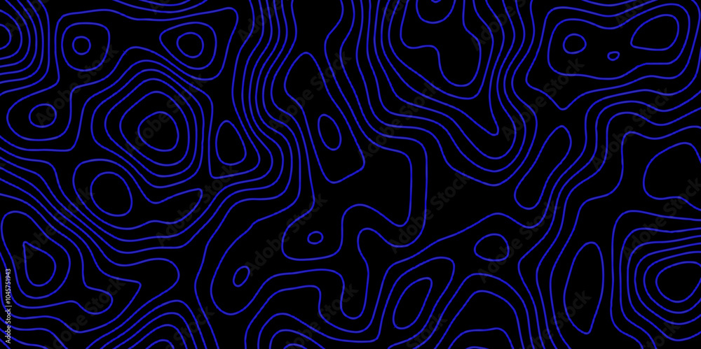 Topographic map in contour line light topographic topo contour map. Lines Topographic contour lines map seamless pattern. Geographic mountain relief. Background of the topographic map. Contour maps.