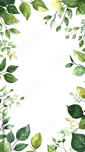 Botanical frame design