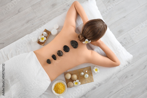 Young woman undergoing trea...