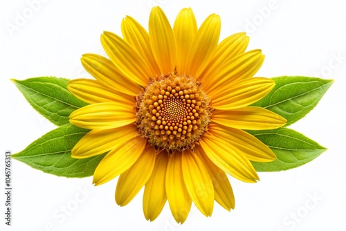 Isolated Arnica Flower on White Background - Perfect for Medical and Natural Remedies