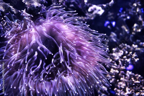 Torch Coral Reef Anemone Underwater photo