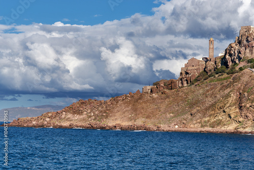 Obraz na płótnie castle of Castelsardo w salonie
