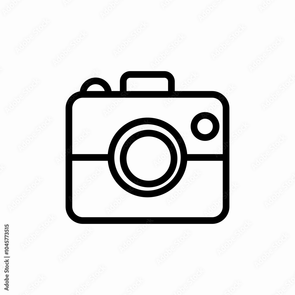 digital camera icon sign vector digital camera icon sign vector