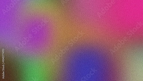 Bold Gradient with Grainy Noise for Eye-Catching Poster Design, Subtle Grainy Texture on Futuristic Gradient Poster Design