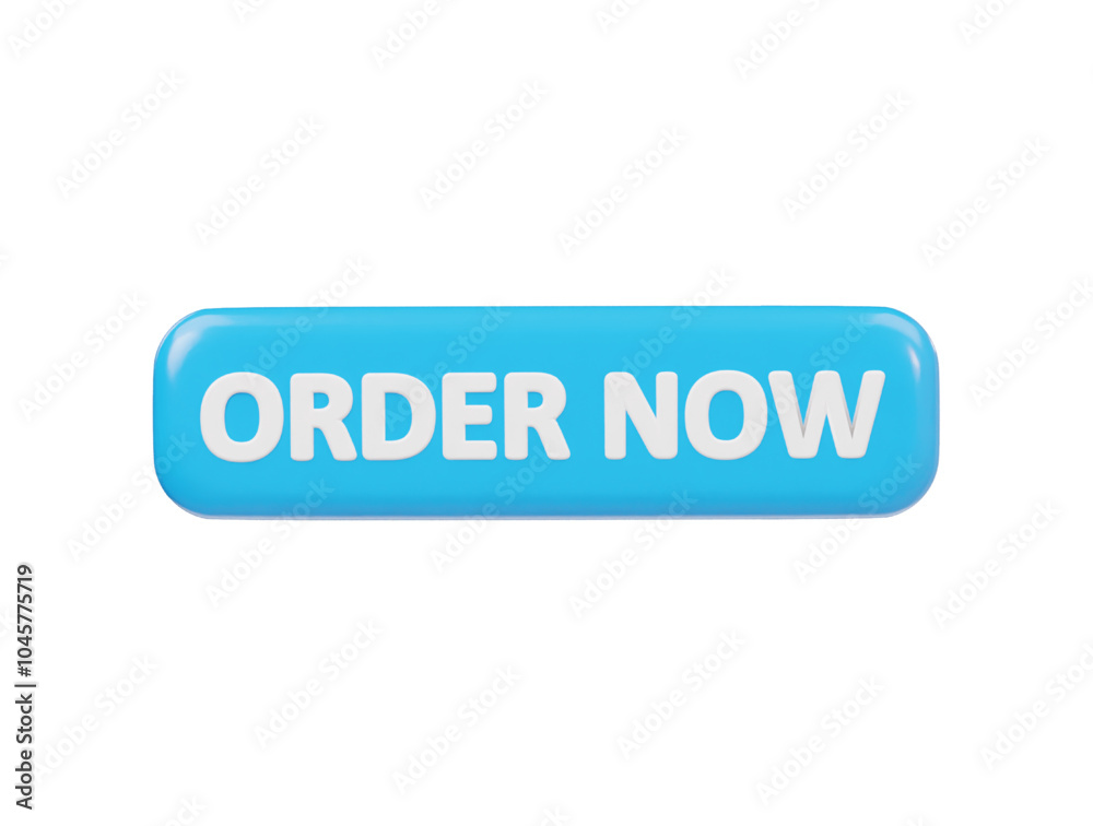Order now icon 3d render illustration Order now icon 3d render illustration