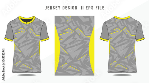 T-shirt sport design template for soccer jersey.