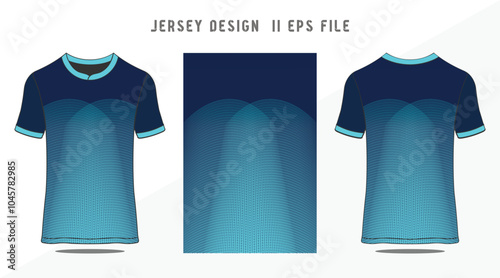 Obraz na płótnie T-shirt sport design template for soccer jersey.
