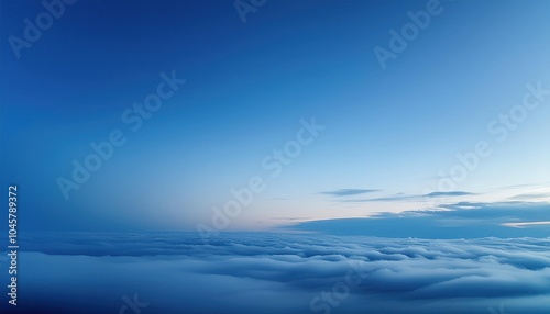 Blue Sky Background Serene Views for Creative Projects