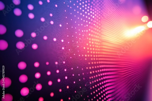 Wallpaper Mural A vibrant abstract background with colorful dots and light effects. Torontodigital.ca