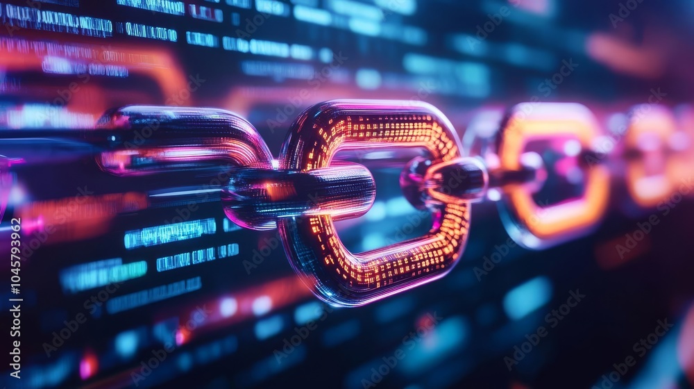 Blockchain disruption, neon-lit data flows, futuristic tech disruption hub Blockchain disruption, neon-lit data flows, futuristic tech disruption hub