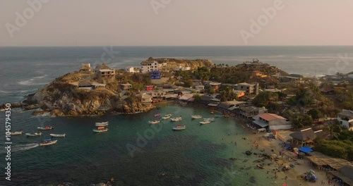 Bahía de San Agustín en Huatulco Oaxaca México
