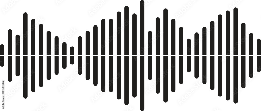 Audio Wave, Sound Line Icon Audio Wave, Sound Line Icon
