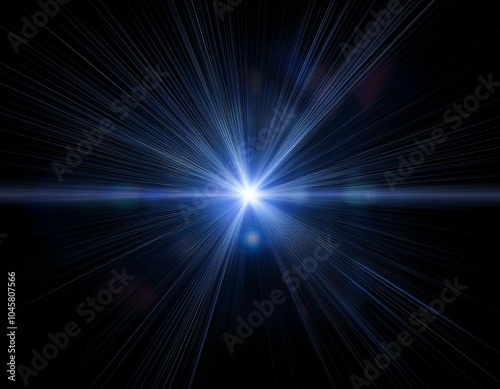 overlays overlay light transition effects sunlight lens flare light leaks high quality stock image of sun rays light effects overlays blue flare glow isolated on black background generative ai