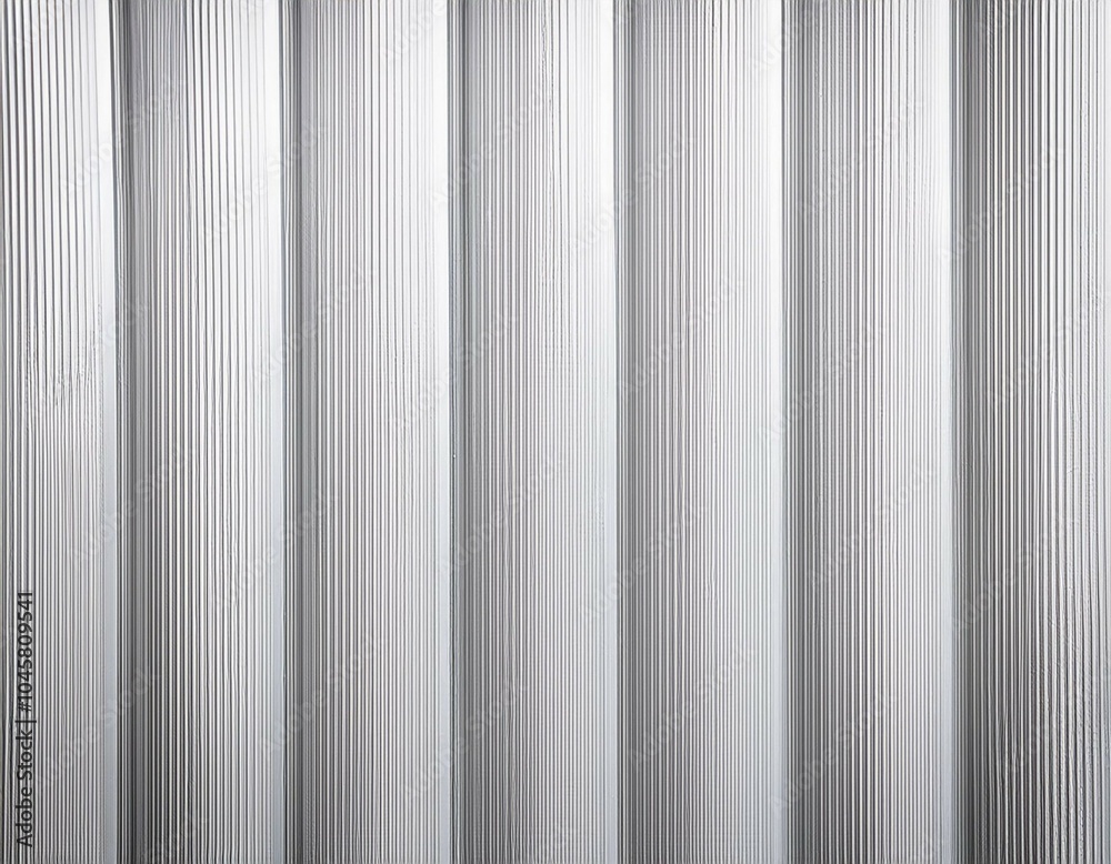 Obraz premium white corrugated metal texture surface background
