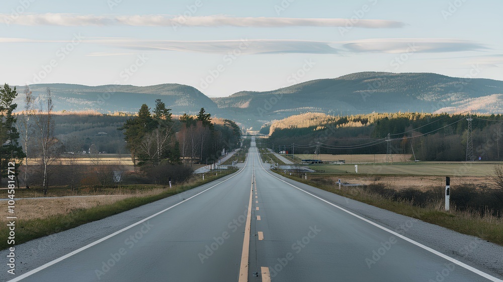road to the mountains road to the mountains