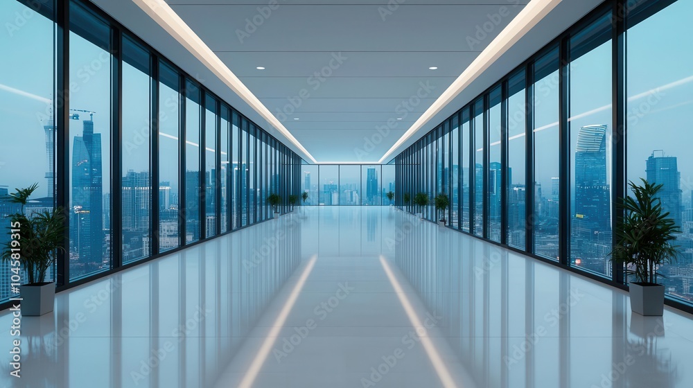 A sleek, open coworking space with hightech presentation rooms, cloudconnected collaboration areas, and smart desk setups A sleek, open coworking space with hightech presentation rooms, cloudconnected collaboration areas, and smart desk setups