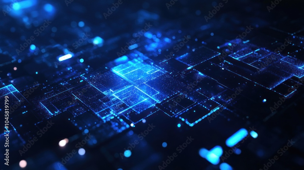 blue geometric shape abstract technology background blue geometric shape abstract technology background