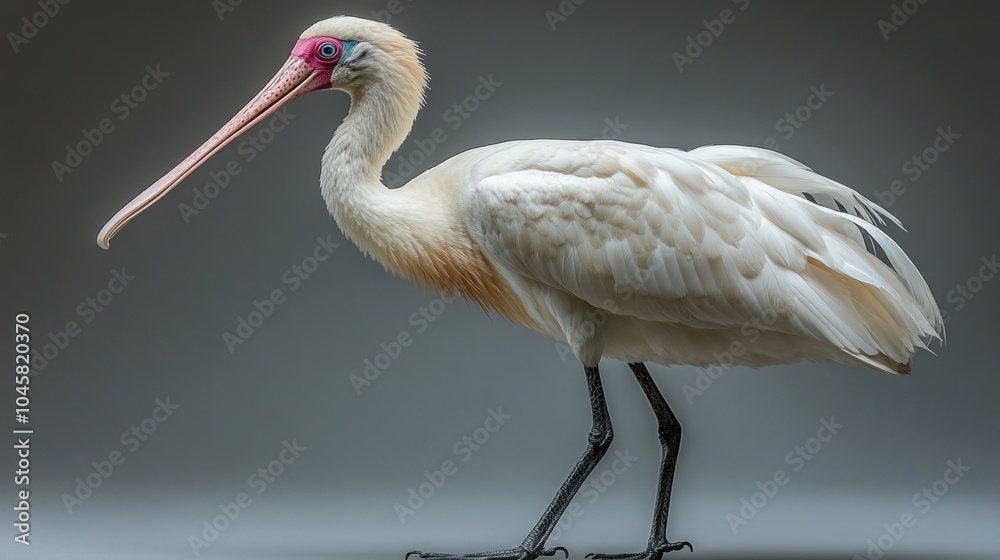 Obraz premium African Spoonbill Portrait