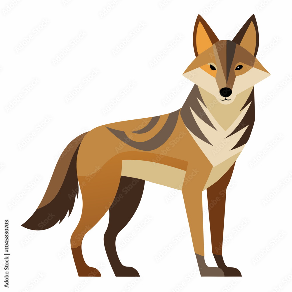 illustration of a jackal illustration of a jackal