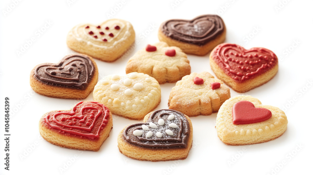 These are heart-shaped cookies on a white background. You can use them to create designs for things like artwork or packaging. There are many different designs to choose from. These are heart-shaped cookies on a white background. You can use them to create designs for things like artwork or packaging. There are many different designs to choose from.
