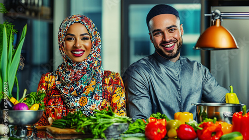 Couples in the Kitchen photo