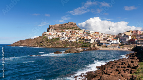 Obraz na płótnie Castelsardo village w salonie