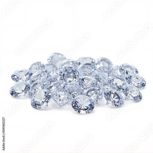 diamond isolated on white