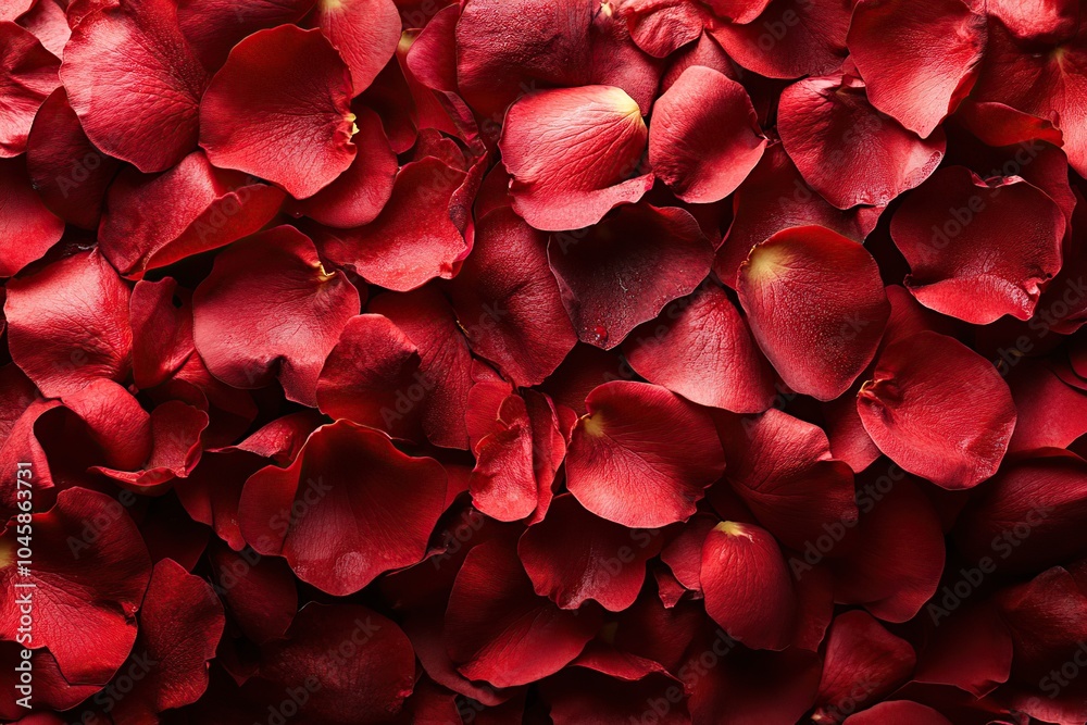 Closeup of red rose petals background Closeup of red rose petals background
