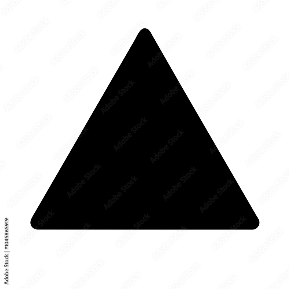 Triangle shape used in design Triangle shape used in design