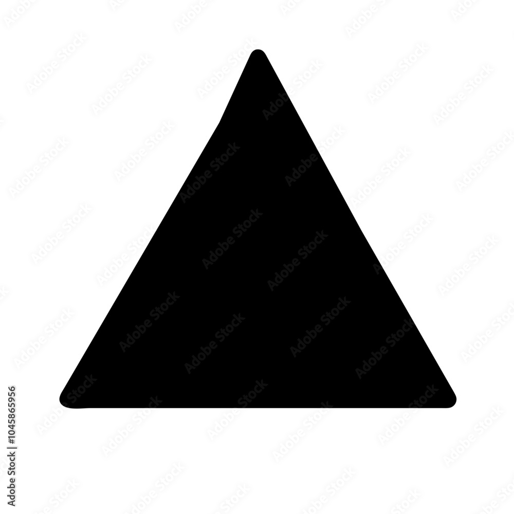 Triangle shape used in design Triangle shape used in design