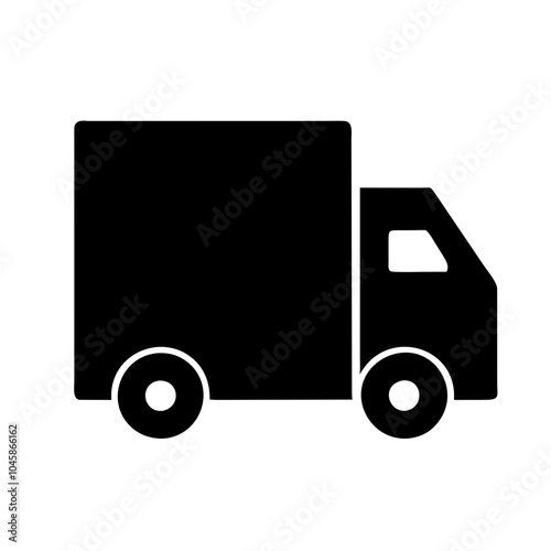 Truck icon for transport services