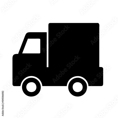 Truck icon for transport services