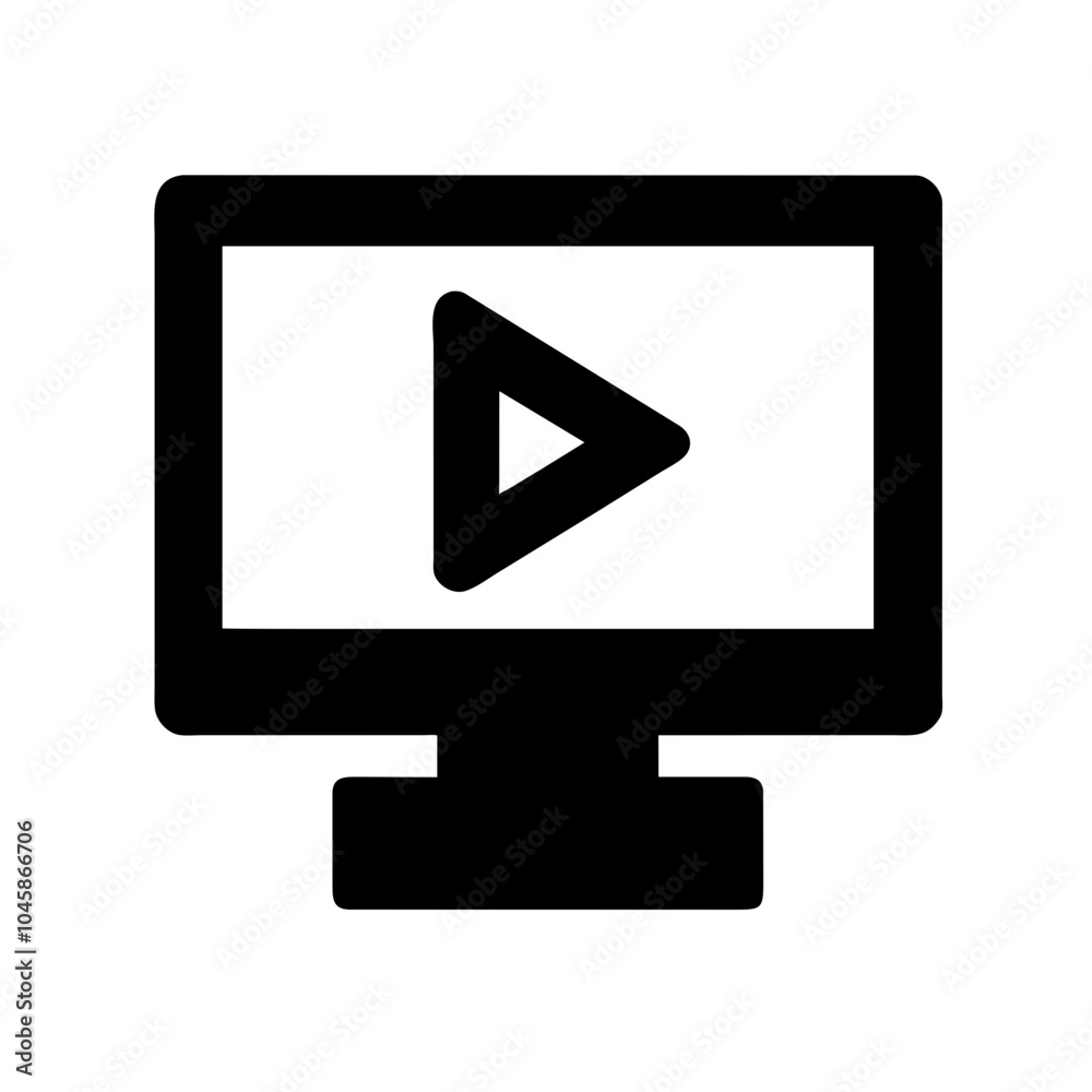 Button icon to stop video playback Button icon to stop video playback