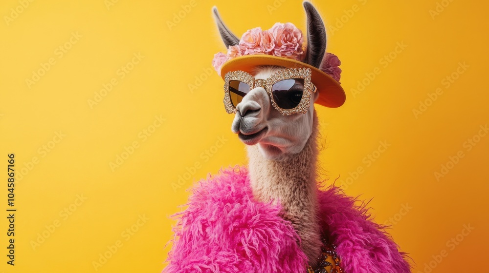 Chic Llama in Pink Chic Llama in Pink