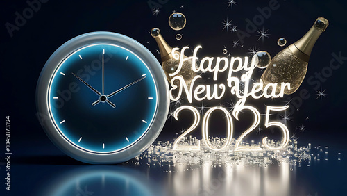 happy new year 2025 background