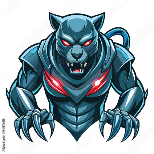 Cybernetic Panther Beast Ferocious Predator