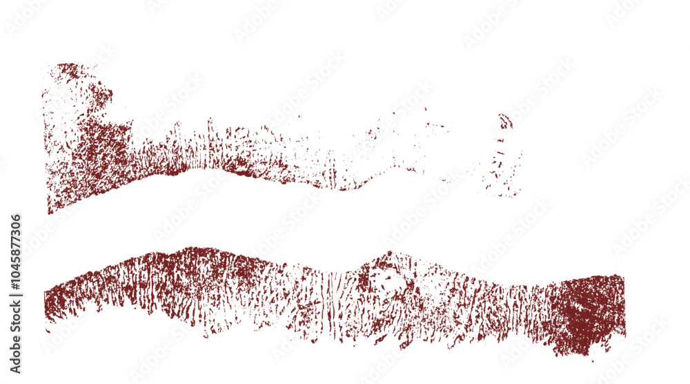 Black carboned texture overlay. Dust grainy texture on white background. Torn old paper with grain noise Grunge design elements Black scratches spots and stains. Fossil stone print Vector illustration